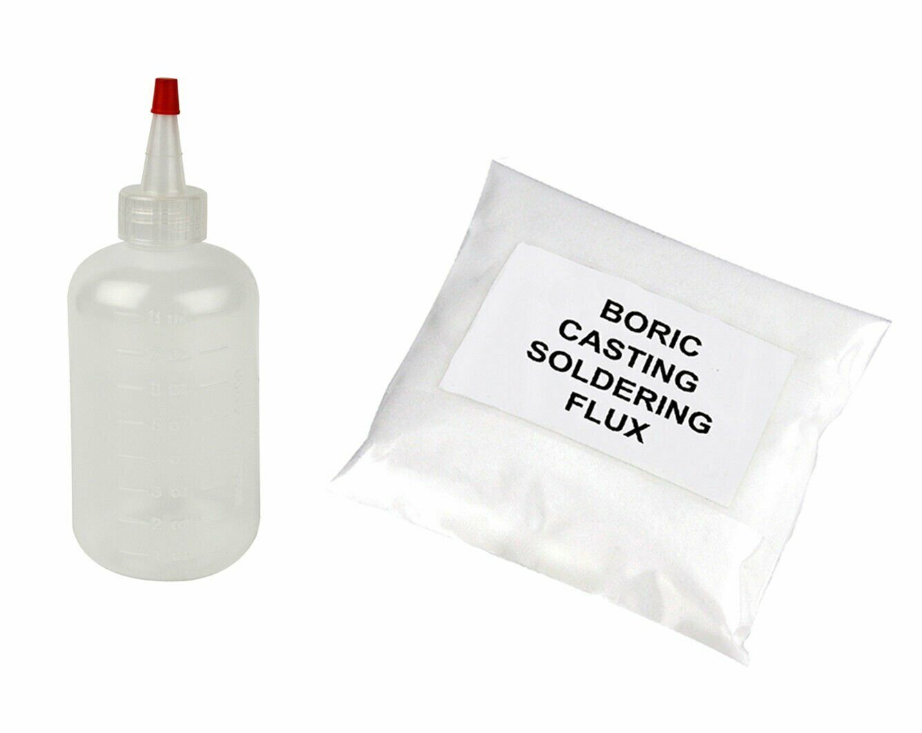 50 lbs Boric Deoxidizing Casting Solder Flux + Free Bottle