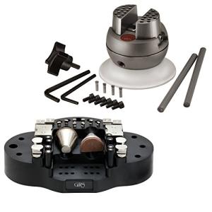 GRS MicroBlock Ball Vise with 30 Attachments