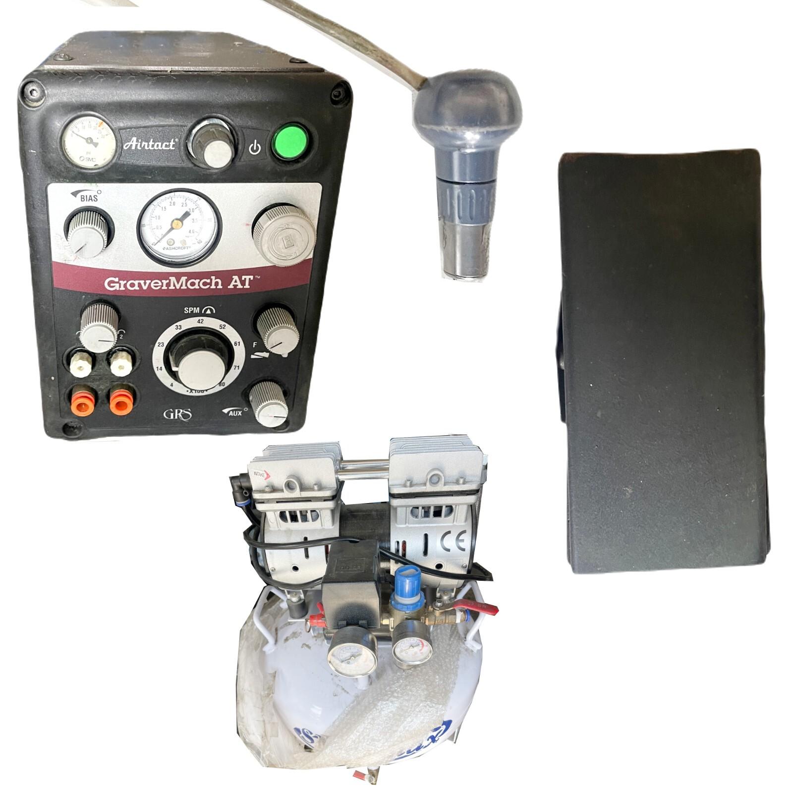 GRS Engraving Gravermach AT with Silent Compressor