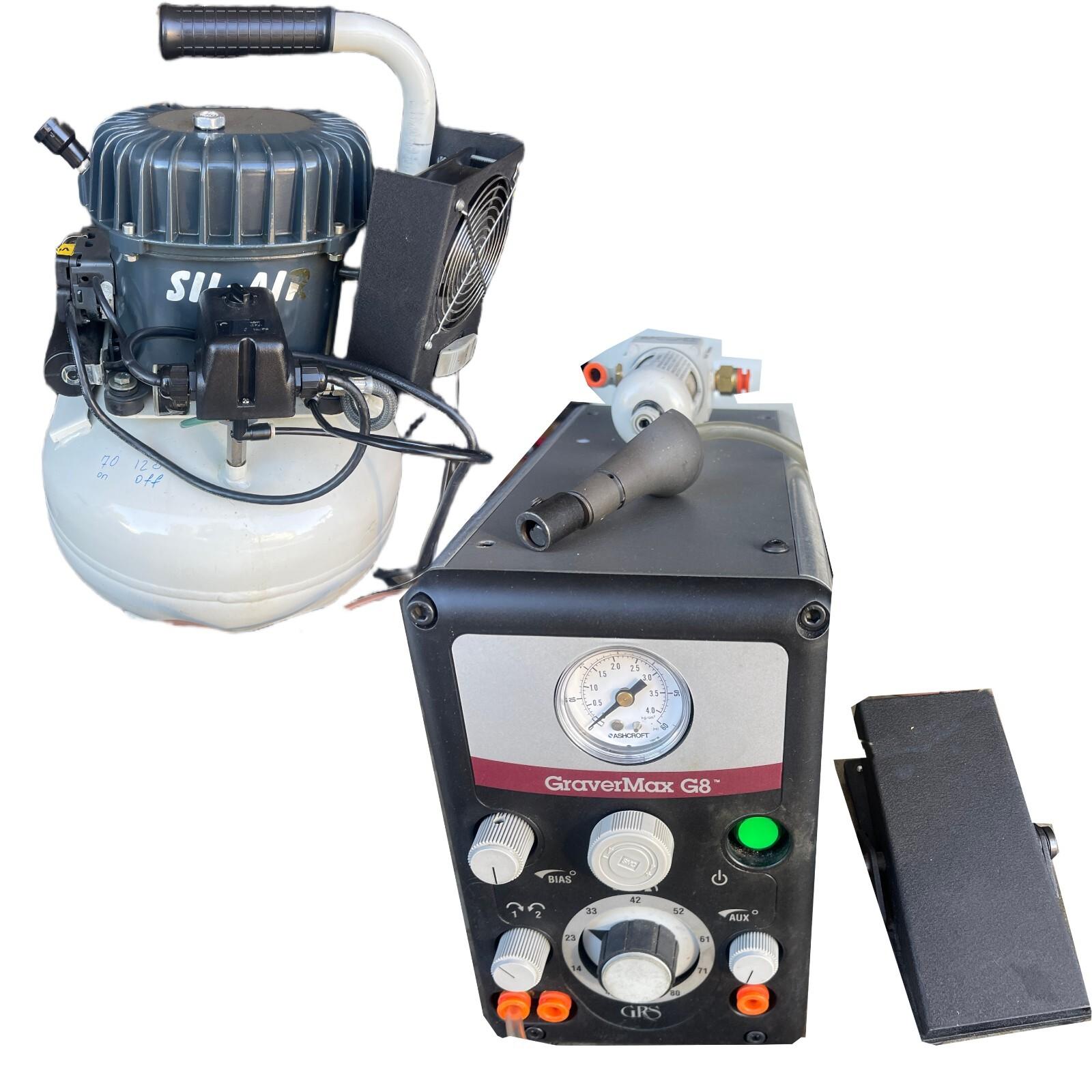 GRS GraverMax G8 Pneumatic Graver Setup