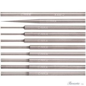 GRS Tools C-Max Carbide Round Graver Set