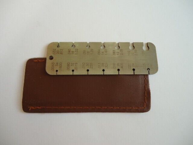 Metal Filing Tools: 5 Needle Files & Flat File