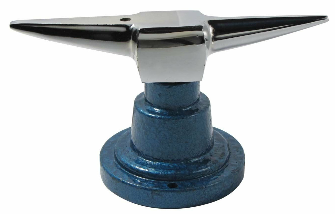 Forged Steel Double Horn Anvil for Metalsmithing