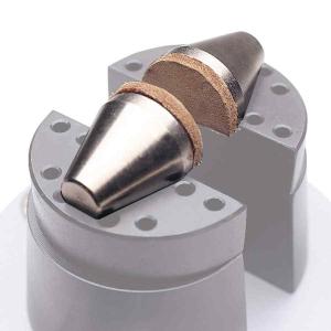 GRS 003-550 Leather Faceted Ring Clamps Set