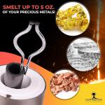 Mini 5 Ounce Propane Jewelry Kiln with Tongs