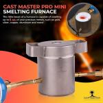 Mini 5 Ounce Propane Jewelry Kiln with Tongs