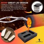 Mini 5 Ounce Propane Jewelry Kiln with Tongs