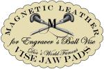 Magnetic Leather Jaw Pads for 3-Inch Vise