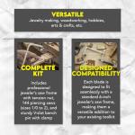 3-in-1 Professional Jewelry Saw Set