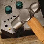 Beadsmith 2” Hex Anvil with Holes and Slots