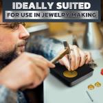 Jewelry Making Bench Block – 4"x4" Rubber Pad