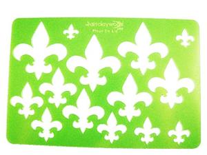 Fleur De Lis FlexiShape Metalworking Template