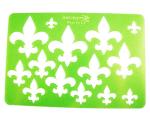 Fleur De Lis FlexiShape Metalworking Template