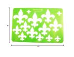 Fleur De Lis FlexiShape Metalworking Template
