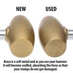 Beadsmith Brass Head Mallet for Metalsmithing