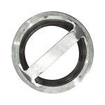 2.5" x 4" Perforated Stainless Steel Casting Flask