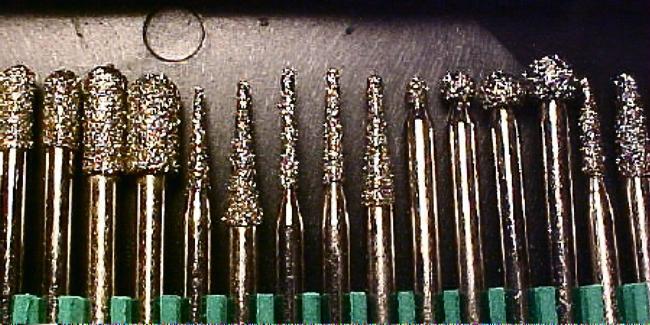30 Coarse Diamond Drill Bits for Metalsmithing