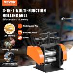 VEVOR 3-in-1 Jewelry Rolling Mill Machine