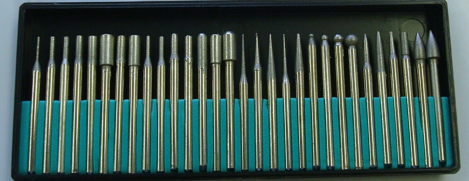 30 Diamond Drill Bits for Metalsmithing - 400 Fine Grit