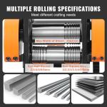 VEVOR 3-in-1 Jewelry Rolling Mill Machine