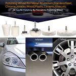 Tworider 6-Piece Buffing Wheel Set for Drills