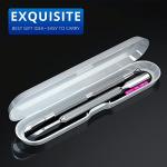 2PCS Stainless Steel Nail Cuticle Pusher and Scraper