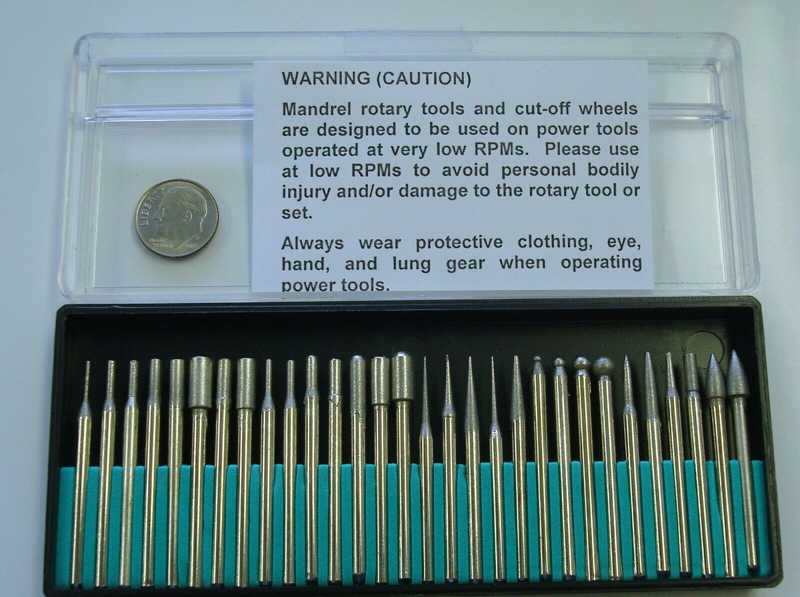 30 Diamond Drill Bits for Metalsmithing - 400 Fine Grit