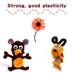 Brown Chenille Pipe Cleaners Set - 100 Pieces
