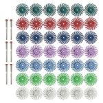 42pcs Radial Bristle Disc Kit for Rotary Tools