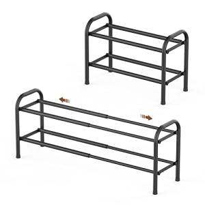 Heavy Duty Expandable Metal Shoe Rack Organizer