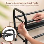 Heavy Duty Expandable Metal Shoe Rack Organizer