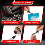 Deburring Tool with Anodized Handle and M2 Blades