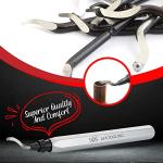 Deburring Tool with Anodized Handle and M2 Blades