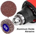 10-Pack Dremel Flap Wheels 80 Grit for Polishing