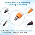 110pcs Dremel Buffing Wheel Polishing Kit