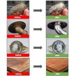 100-Piece Metal Polishing Wheel Set for Dremel