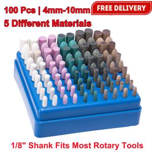 100 Rotary Polishing Bits for Dremel
