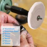 Metal Polishing Compound Kit for Leather 15 OZ