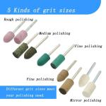 100 Rotary Polishing Bits for Dremel