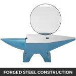 Happybuy 110Lbs Single Horn Cast Steel Anvil