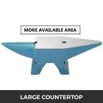 Happybuy 110Lbs Single Horn Cast Steel Anvil