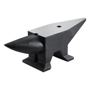 VEVOR 110lb Round Horn Steel Blacksmith Anvil