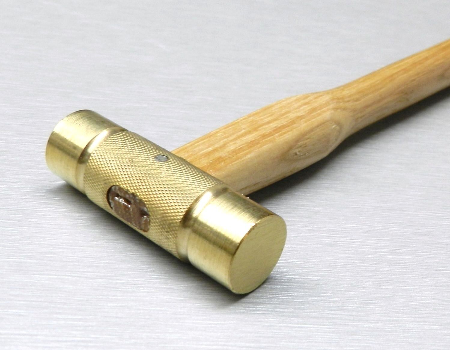 2" Solid Brass Mallet for Jewelry Metalsmithing