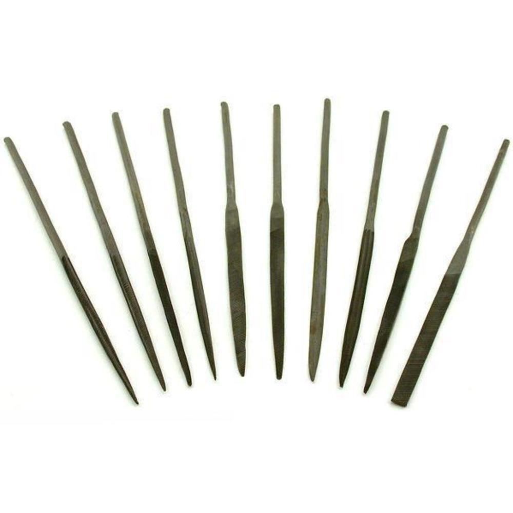 10 Pcs Needle Files for Jewelers and Metalsmiths