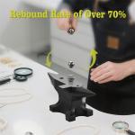 30lb Multi-Angle Cast Steel Anvil for Blacksmithing