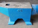 127LB Round Horn Steel Anvil with 2 Holes