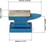 1LB Cast Iron Horn Anvil for Jewelry Making