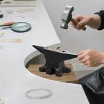 30lb Multi-Angle Cast Steel Anvil for Blacksmithing