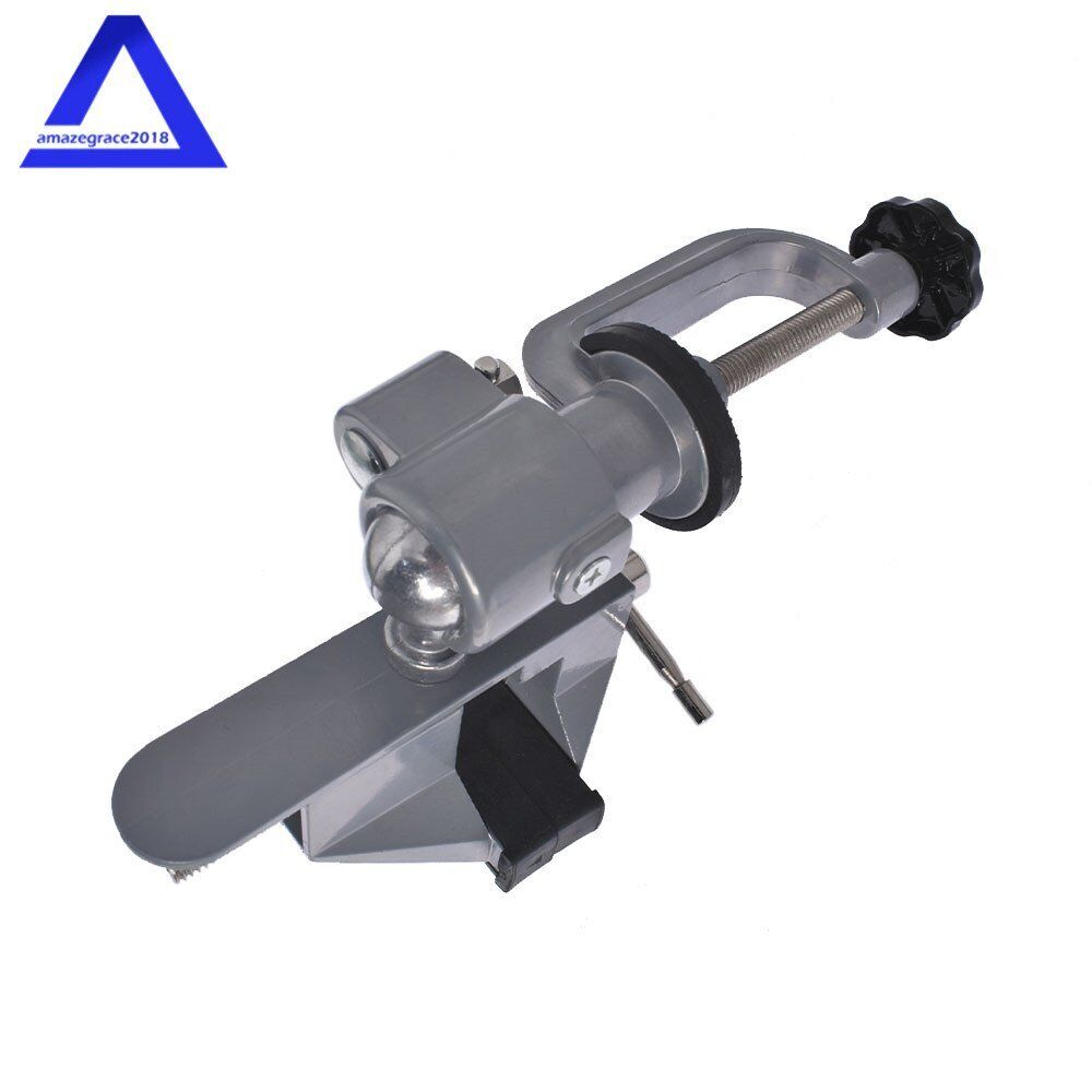 Universal 3" Bench Vise: Swivel, Tilt, Rotate
