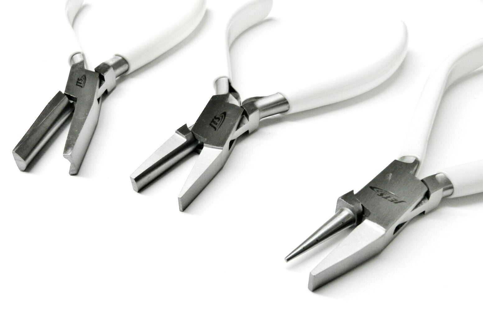 Metalsmithing 3-Pliers Set for Shaping Wire & Jewelry